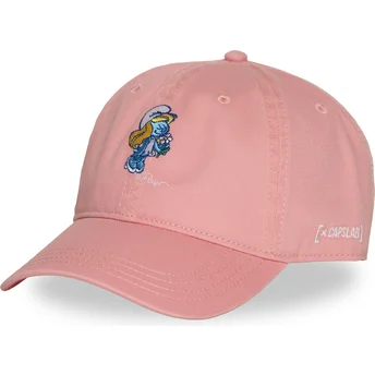 Cap zaoblená pink adjustable strap Smurfette The Smurfs Capslab