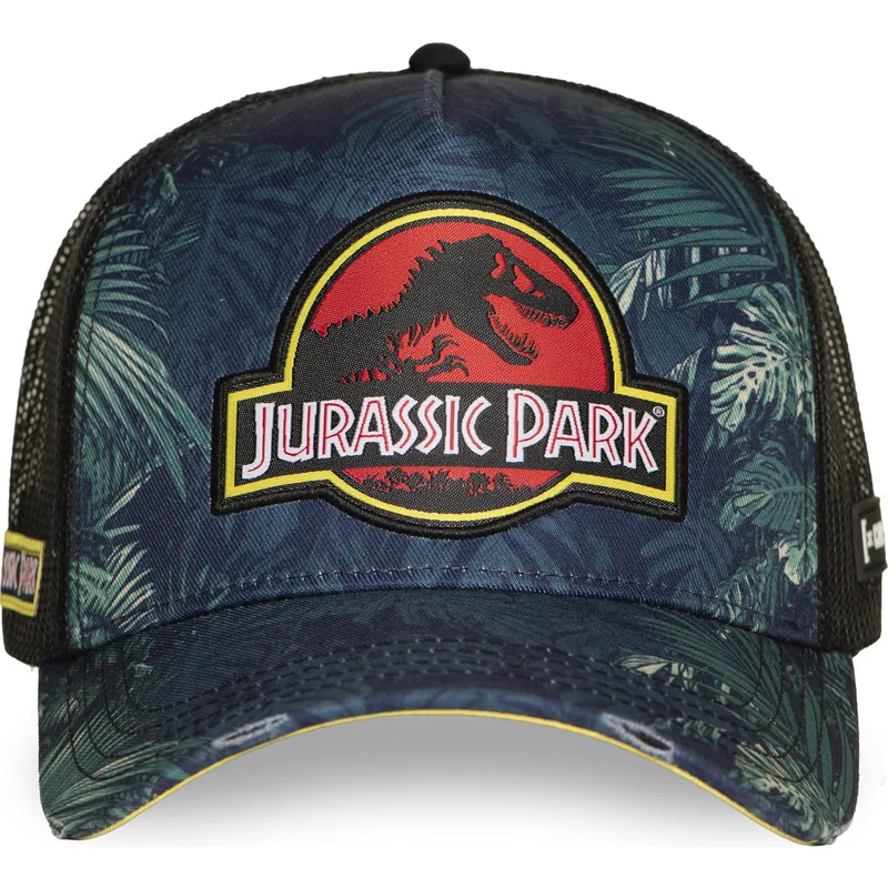 cap-zaoblena-navy-blue-snapback-jurassic-park-capslab