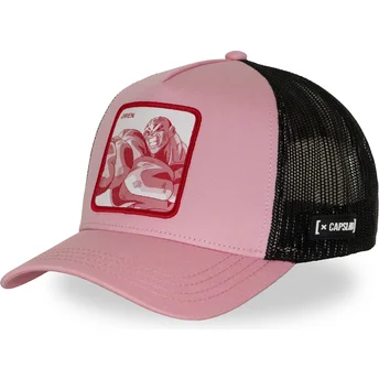 Cap zaoblená pink snapback Jiren Dragon Ball Capslab