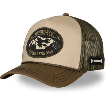 Gorra trucker verde HP4 FLY2B Harry Potter de Capslab