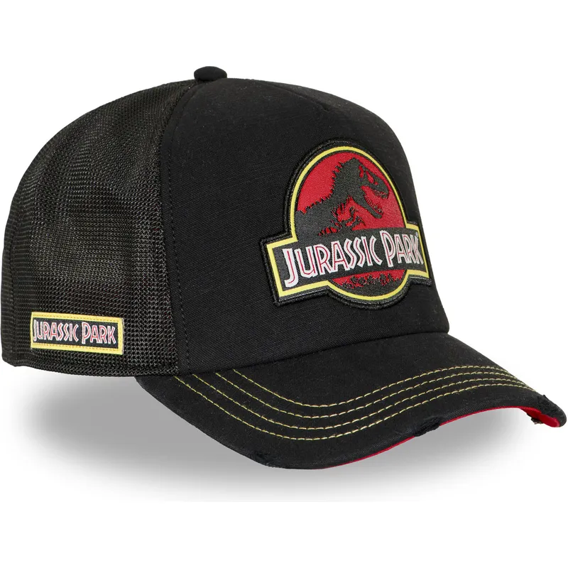 schwarze-trucker-cap-jur1-logb-jurassic-park-von-capslab