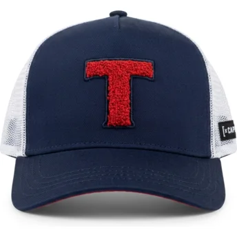 Cap zaoblená navy blue snapback Oliver Atom Champions: Oliver and Benji Capslab