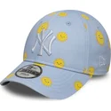 siltovka-zaoblena-modra-nastavitelny-pre-deti-9forty-summer-all-over-print-new-york-yankees-mlb-new-era