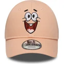 cap-zaoblena-pink-adjustable-strap-pre-deti-9forty-face-patricio-estrella-bob-esponja-new-era