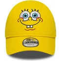 siltovka-zaoblena-zlta-nastavitelny-pre-deti-9forty-face-spongebob-new-era