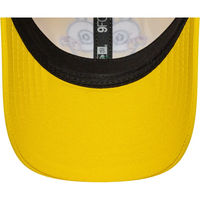 cap-zaoblena-yellow-adjustable-strap-pre-deti-9forty-face-bob-esponja-new-era