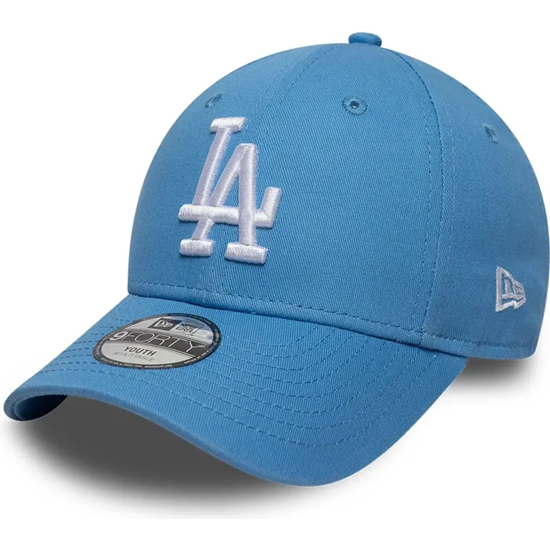 siltovka-zaoblena-modra-nastavitelny-pre-deti-9forty-essential-los-angeles-dodgers-mlb-new-era