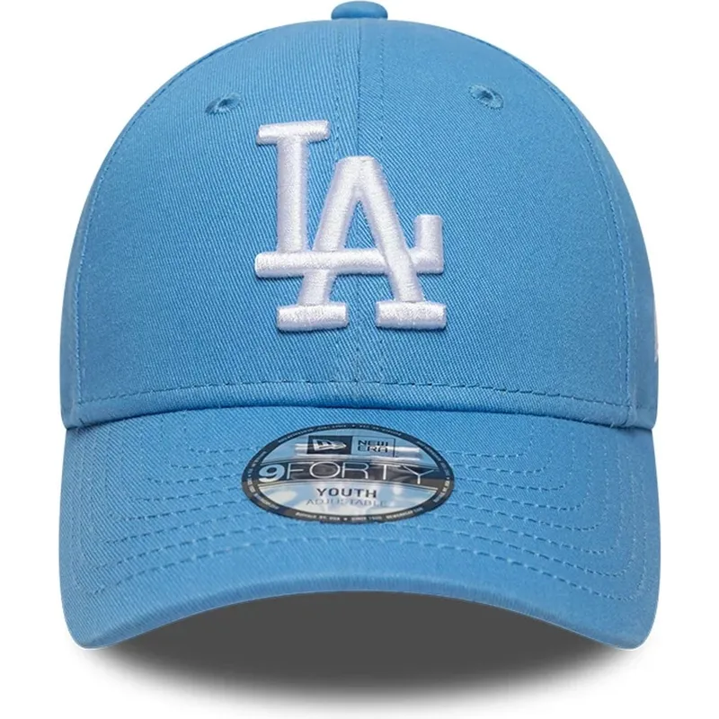 siltovka-zaoblena-modra-nastavitelny-pre-deti-9forty-essential-los-angeles-dodgers-mlb-new-era