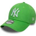 siltovka-zaoblena-zelena-nastavitelny-pre-deti-9forty-essential-new-york-yankees-mlb-new-era