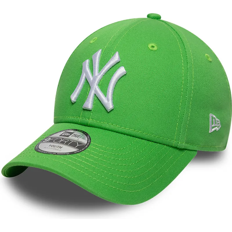 siltovka-zaoblena-zelena-nastavitelny-pre-deti-9forty-essential-new-york-yankees-mlb-new-era