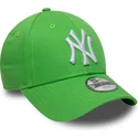 siltovka-zaoblena-zelena-nastavitelny-pre-deti-9forty-essential-new-york-yankees-mlb-new-era
