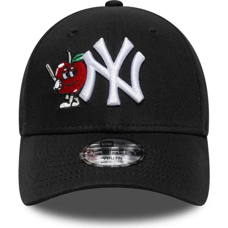 cap-zaoblena-black-adjustable-strap-pre-deti-9forty-icon-new-york-yankees-mlb-new-era