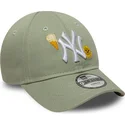 siltovka-zaoblena-zelena-nastavitelny-pre-deti-9forty-summer-icon-new-york-yankees-mlb-new-era