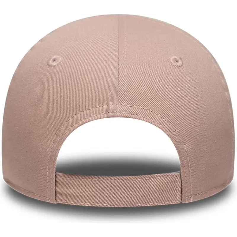 new-era-curved-brim-youth-9forty-summer-icon-new-york-yankees-mlb-pink-adjustable-cap