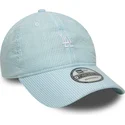 cap-zaoblena-blue-adjustable-strap-9twenty-seersucker-los-angeles-dodgers-mlb-new-era
