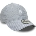 cap-zaoblena-navy-blue-adjustable-strap-9twenty-seersucker-new-york-yankees-mlb-new-era