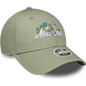 cap-zaoblena-green-adjustable-strap-9forty-new-era