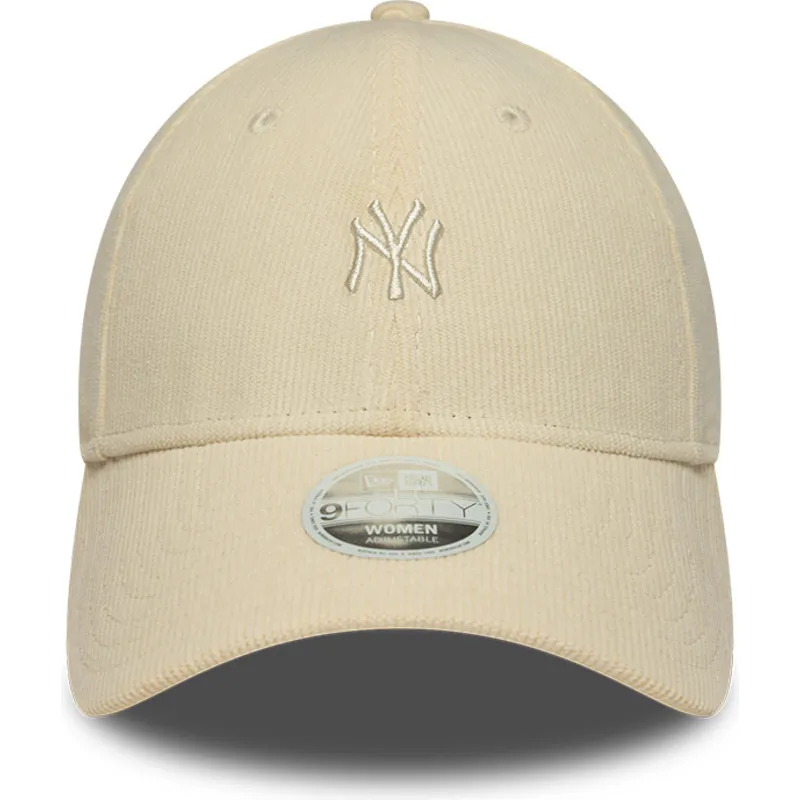 cap-zaoblena-beige-adjustable-strap-9forty-mini-cord-new-york-yankees-mlb-new-era