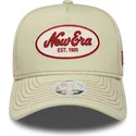 cap-zaoblena-beige-snapback-9forty-m-crown-new-era