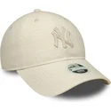 siltovka-zaoblena-bezova-nastavitelny-9twenty-midi-linen-new-york-yankees-mlb-new-era