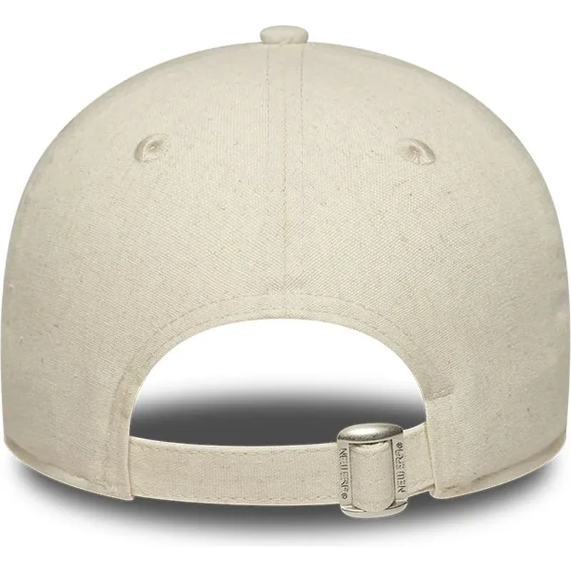 siltovka-zaoblena-bezova-nastavitelny-9twenty-midi-linen-new-york-yankees-mlb-new-era