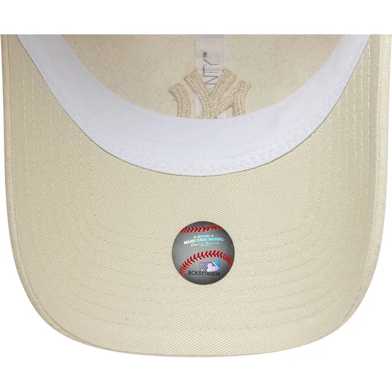 siltovka-zaoblena-bezova-nastavitelny-9twenty-midi-linen-new-york-yankees-mlb-new-era