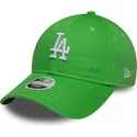siltovky-zaoblena-zelena-nastavitelny-pasik-9twenty-league-essential-midi-los-angeles-dodgers-mlb-new-era