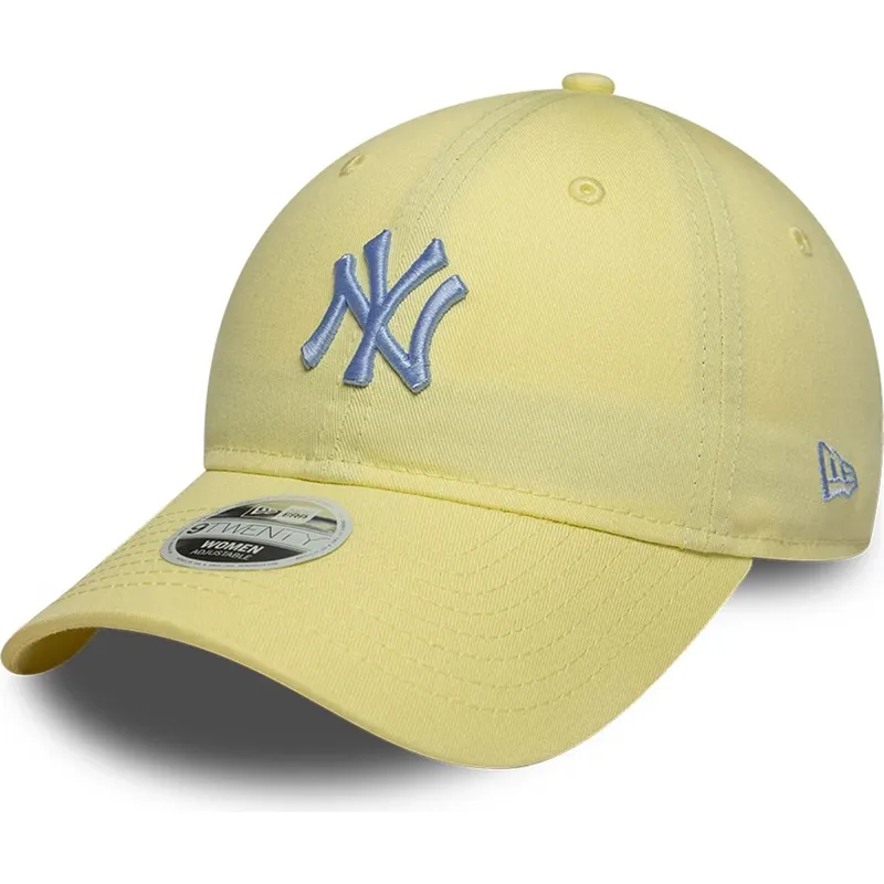 siltovka-zaoblena-zlta-nastavitelny-9twenty-league-essential-midi-new-york-yankees-mlb-new-era
