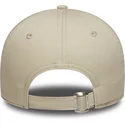 new-era-curved-brim-women-9twenty-living-the-dream-slogan-beige-adjustable-cap
