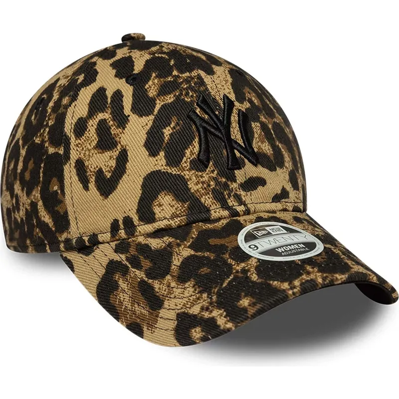 siltovka-zaoblena-leopardi-nastavitelny-9twenty-leopard-new-york-yankees-mlb-new-era