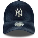 siltovka-zaoblena-tmavomodra-nastavitelny-9twenty-a-frame-denim-new-york-yankees-mlb-new-era