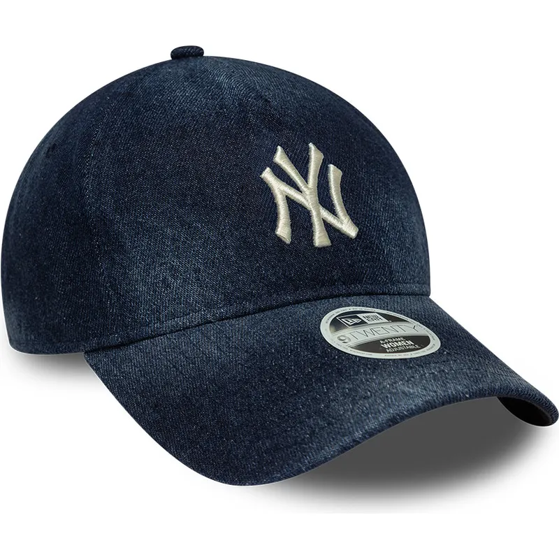 siltovky-zaoblena-tmavomodra-nastavitelny-pasik-9twenty-a-frame-denim-new-york-yankees-mlb-new-era