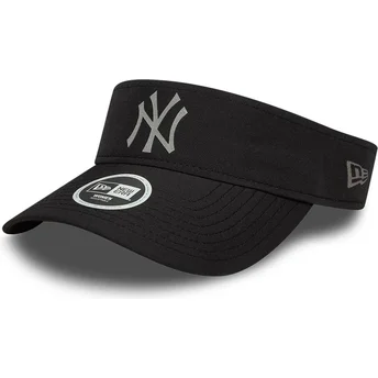 Visera curva negra ajustada para mujer Sport de New York Yankees MLB de New Era