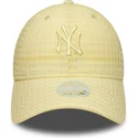siltovka-zaoblena-zlta-nastavitelny-9twenty-seersucker-new-york-yankees-mlb-new-era