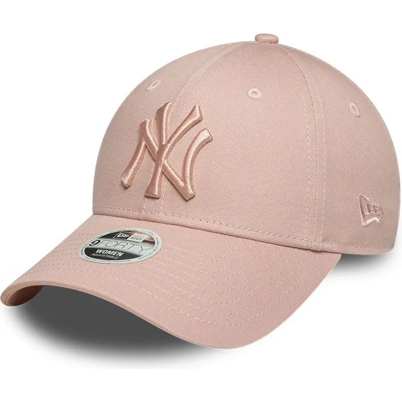cap-zaoblena-pink-adjustable-strap-9forty-league-essential-new-york-yankees-mlb-new-era cap-zaoblena-pink-adjustable-strap-9forty-league-essential-new-york-yankees-mlb-new-era