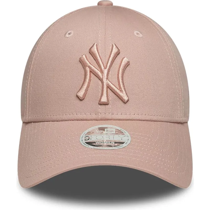 cap-zaoblena-pink-adjustable-strap-9forty-league-essential-new-york-yankees-mlb-new-era cap-zaoblena-pink-adjustable-strap-9forty-league-essential-new-york-yankees-mlb-new-era