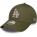 cap-zaoblena-green-adjustable-strap-9forty-metallic-los-angeles-dodgers-mlb-new-era