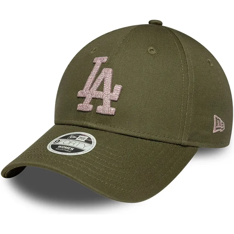 cap-zaoblena-green-adjustable-strap-9forty-metallic-los-angeles-dodgers-mlb-new-era