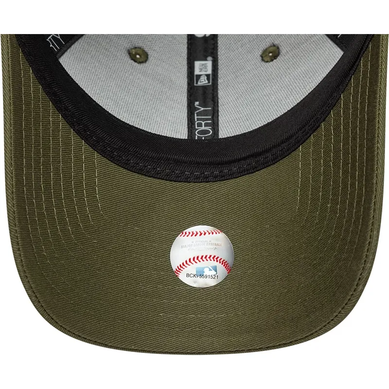 siltovka-zaoblena-zelena-nastavitelny-9forty-metallic-los-angeles-dodgers-mlb-new-era