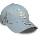 siltovka-zaoblena-modra-nastavitelny-9forty-floral-icon-los-angeles-dodgers-mlb-new-era