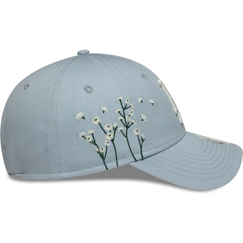 siltovka-zaoblena-modra-nastavitelny-9forty-floral-icon-los-angeles-dodgers-mlb-new-era