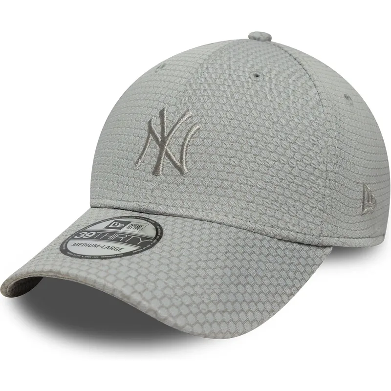 cap-zaoblena-gray-ajustada-39thirty-stretch-mesh-new-york-yankees-mlb-new-era