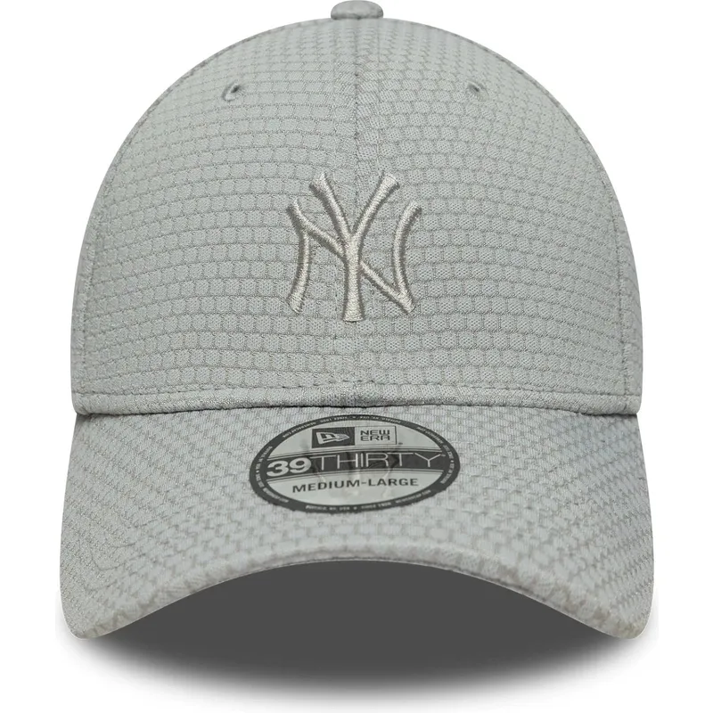 cap-zaoblena-gray-ajustada-39thirty-stretch-mesh-new-york-yankees-mlb-new-era