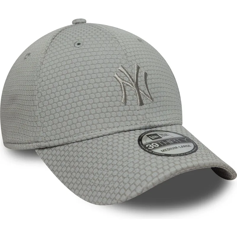 gorra-curva-gris-ajustada-39thirty-stretch-mesh-de-new-york-yankees-mlb-de-new-era