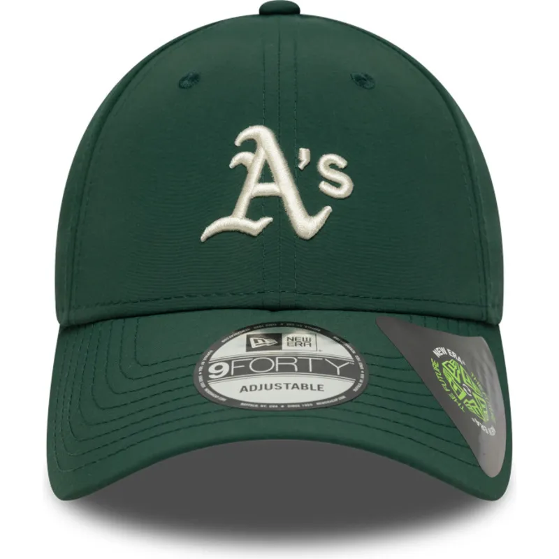 cap-zaoblena-green-adjustable-strap-9forty-recycled-midi-oakland-athletics-mlb-new-era
