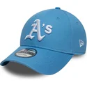 siltovky-zaoblena-modra-nastavitelny-pasik-claro-9forty-league-essential-oakland-athletics-mlb-new-era