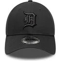 gorra-curva-negra-ajustable-con-logo-negro-9forty-team-outline-de-detroit-tigers-mlb-de-new-era