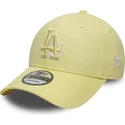 siltovka-zaoblena-zlta-nastavitelny-pasik-9forty-team-outline-los-angeles-dodgers-mlb-new-era