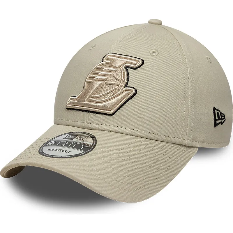 cap-zaoblena-beige-adjustable-strap-9forty-team-outline-los-angeles-lakers-nba-new-era cap-zaoblena-beige-adjustable-strap-9forty-team-outline-los-angeles-lakers-nba-new-era
