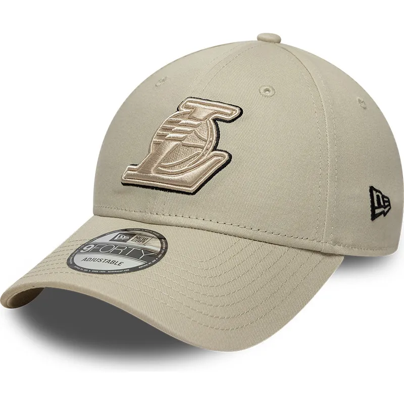 cap-zaoblena-beige-adjustable-strap-9forty-team-outline-los-angeles-lakers-nba-new-era cap-zaoblena-beige-adjustable-strap-9forty-team-outline-los-angeles-lakers-nba-new-era